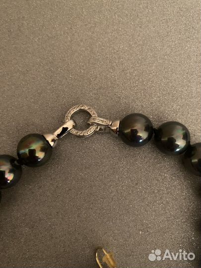 Колье бижутерия +серьги под жемчуг Испания