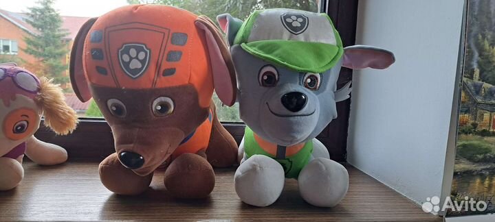 Мягкие игрушки щенячий патруль