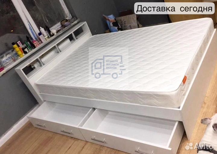 Кровать двуспальная новая