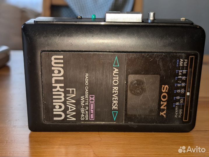 Кассетный плеер Sony Walkman Wm-bf43