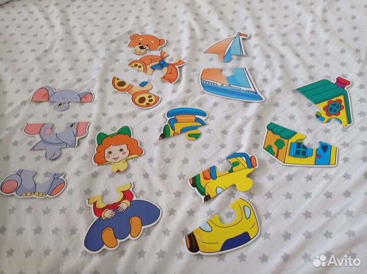 Макси пазлы, большие пазлы для малышей