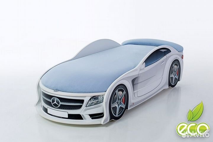 Кровать машина с матрасом