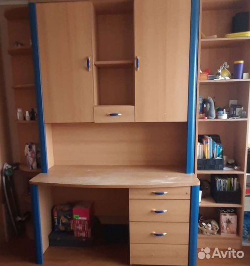 Письменный стол с полками бу