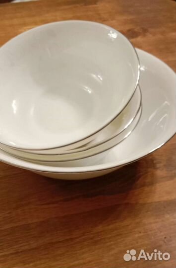 Набор салатников-4шт Новый с этикеткой,d23 и16,5см