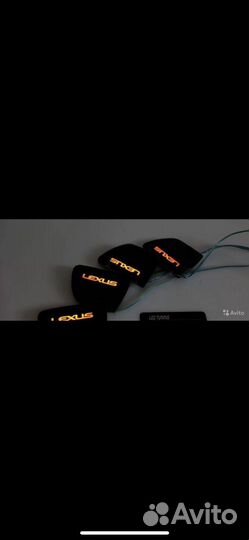 Led Подсветка дверных ручек салона Lexus RX