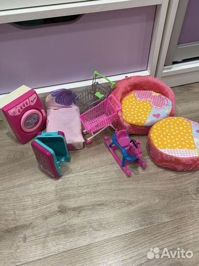 Мебель,аксессуары,одежда, куклы, barbie