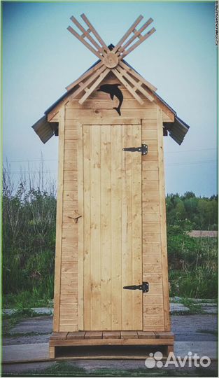 Уличный туалет с установкой EBX