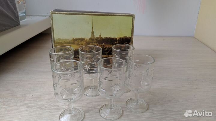 Набор рюмок Хрусталь
