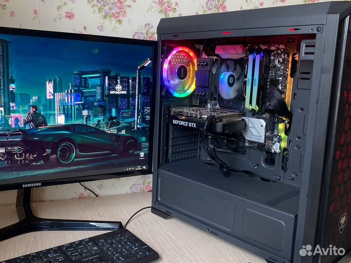 Игровой комп i5 10400f/1660super/16Gb DDR4