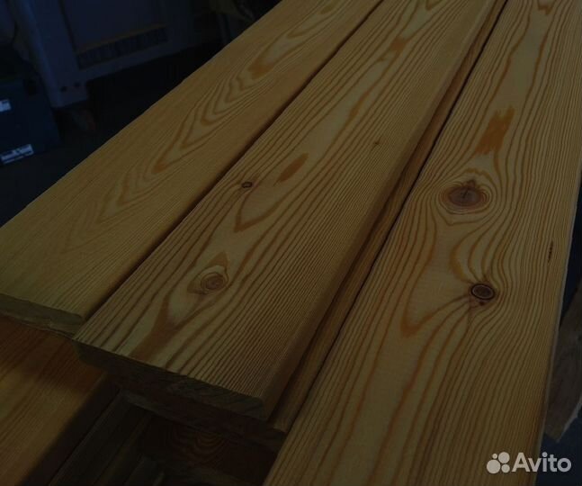 Доски лиственницы 30x120 мм, шлифованные и готовые к использованию