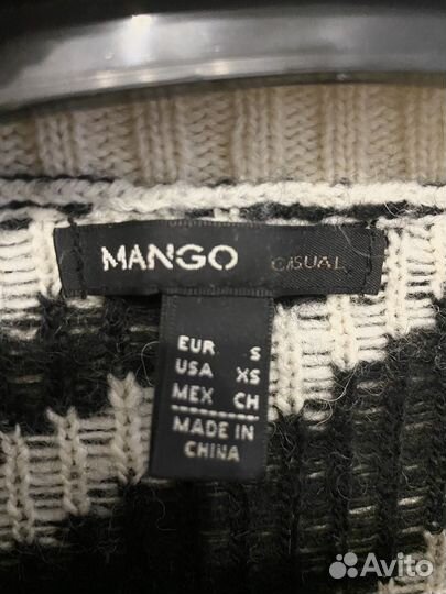 Свитер mango xs-s