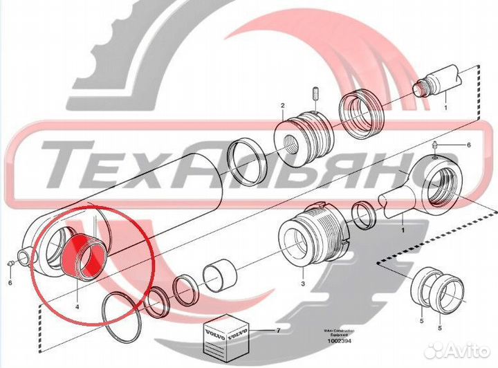 Втулка 17208403