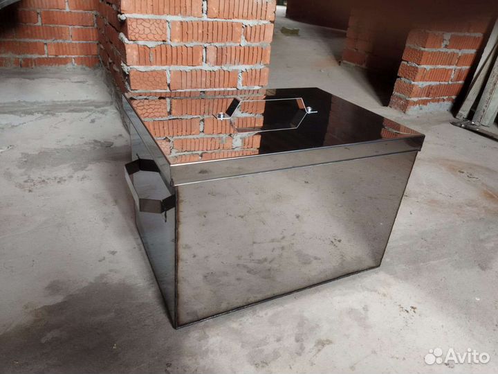 Коптильня горячего копчения из нержавейки