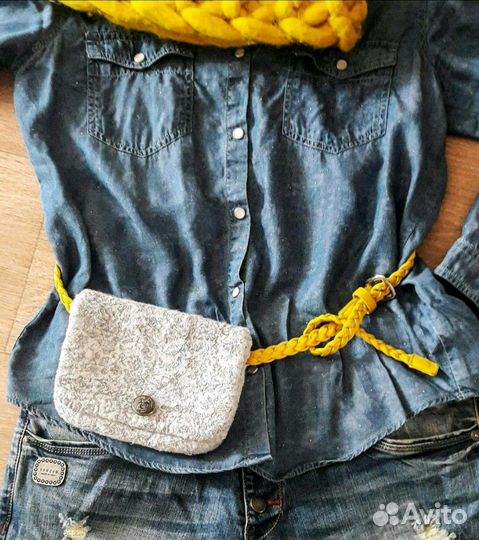 Сумочка поясная кросс-боди