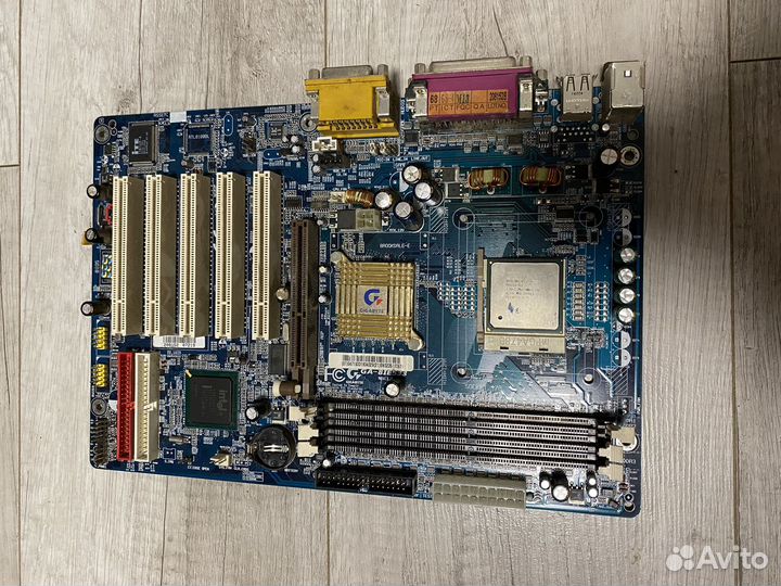 Материнские платы с процессором