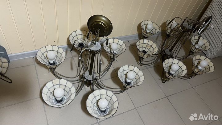 Люстры в стиле tiffany