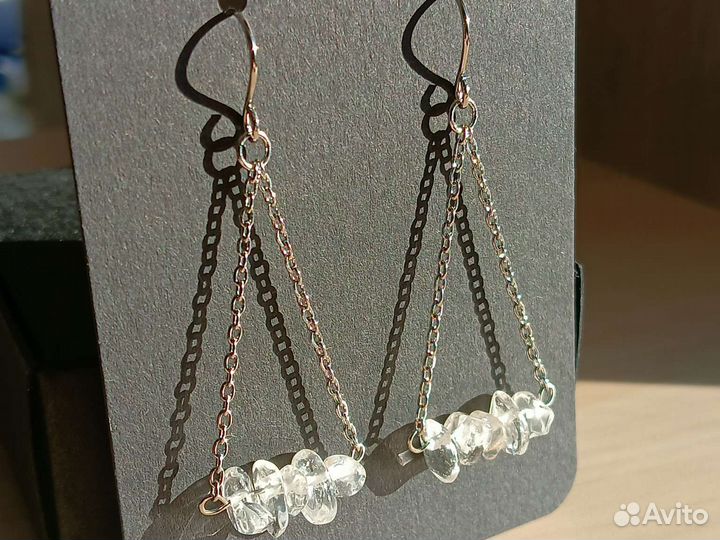 Серьги ручной работы