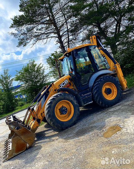 Услуги Экскаватора погрузчика JCB