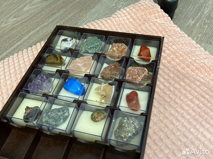 Коллекция камней минералов