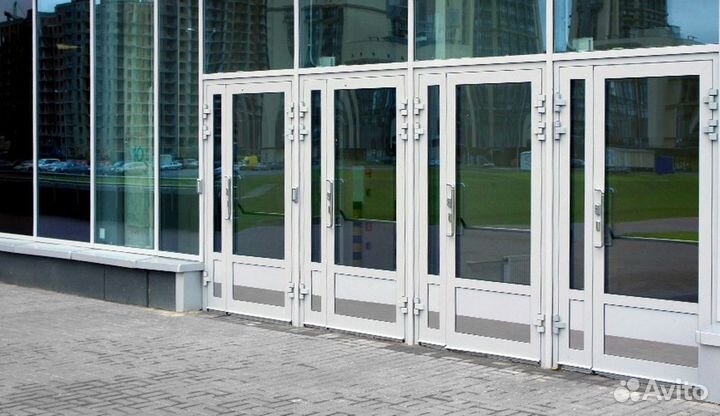 Окно алюминиевое