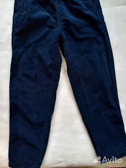 Вельветовые джоггеры на мальчика 128 H&M