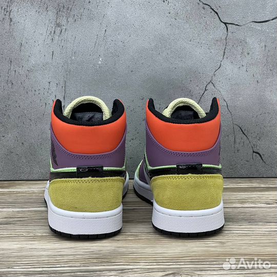 Nike Air Jordan 1 Mid SE Multi-Color кроссовки