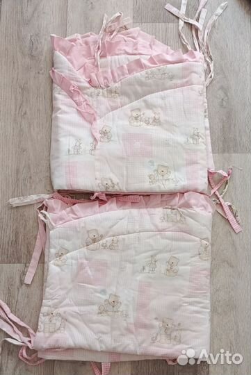 Бортики в кроватку