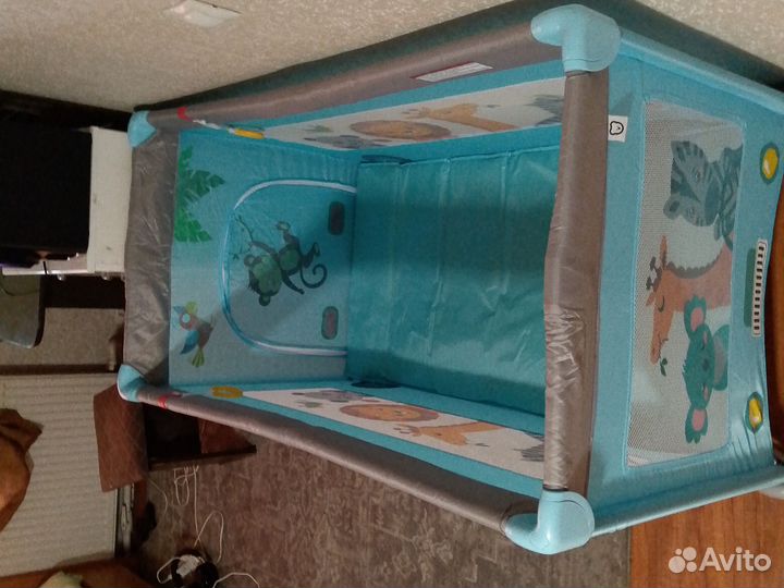 Манеж кровать детский складной