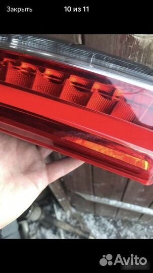 Фонарь внутренний левый Toyota Corolla