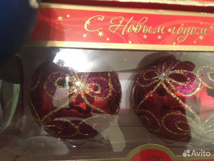 Новые елочные шары,ручная роспись
