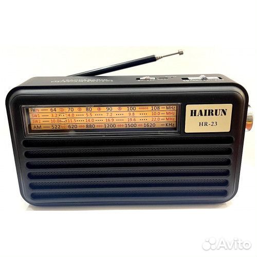 Радиоприемник hairun HR-26, 23,22,33,32вт