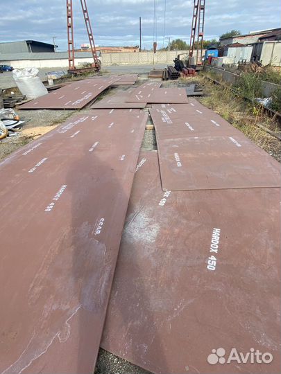 Изделия из стали Hardox, Quard, Magstrong и др