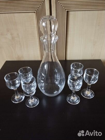 Графин с рюмками, новые