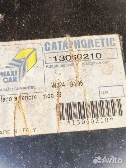 Капот на mercedes 124 до ремтайлинг