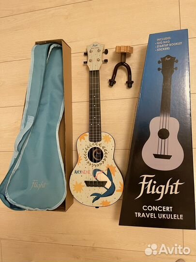 Укулеле Flight concert travel Даша Кирпич