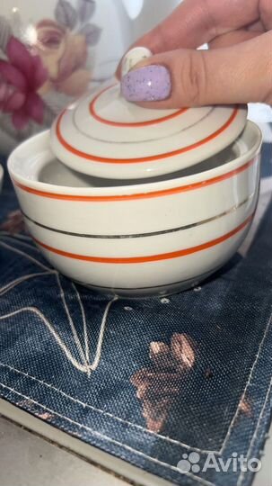 Заварочный чайник сахарница розетка СССР