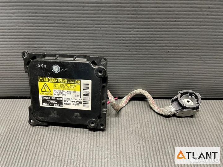 Блок ксенона toyota ractis