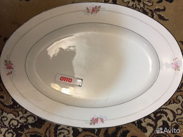 Огромное блюдо СССР под поросенка или гуся.52 см