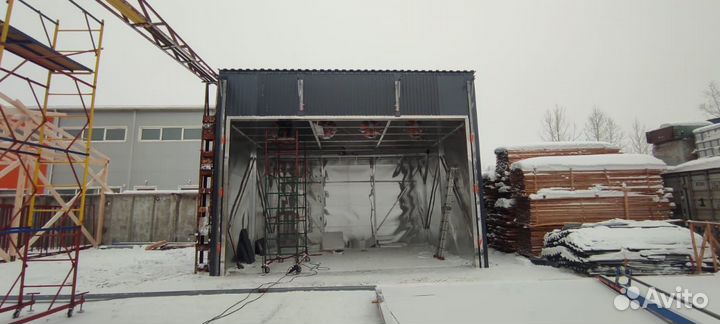 Сушильные камеры древесины - 50 куб.м загрузка