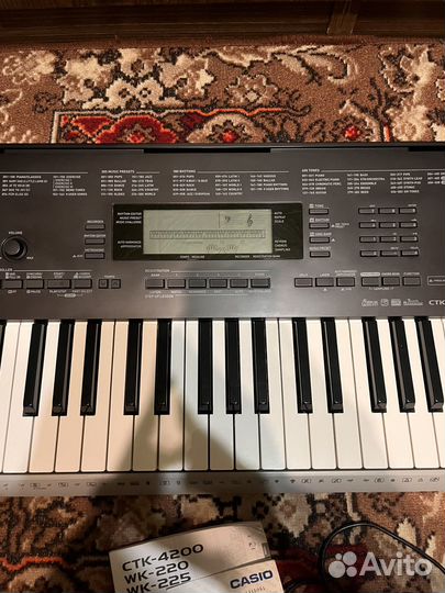 Синтезатор casio ctk 4200