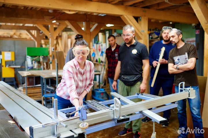 Обучение столяров, столярному делу