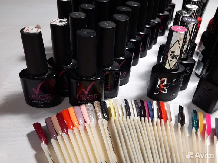 Гель лаки бу