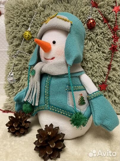 Снеговик интерьерный