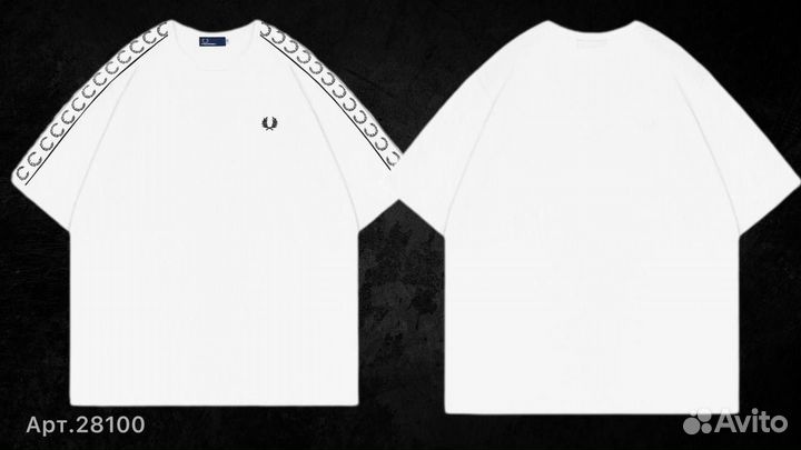 Футболка fred perry новая белая 44(XS/S)