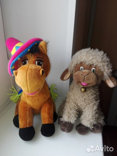 Мягкие музыкальные игрушки