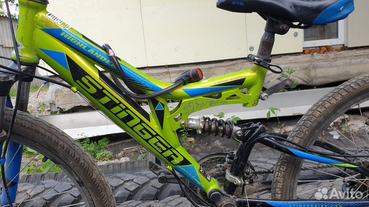 Велосипед горный stinger подростковый
