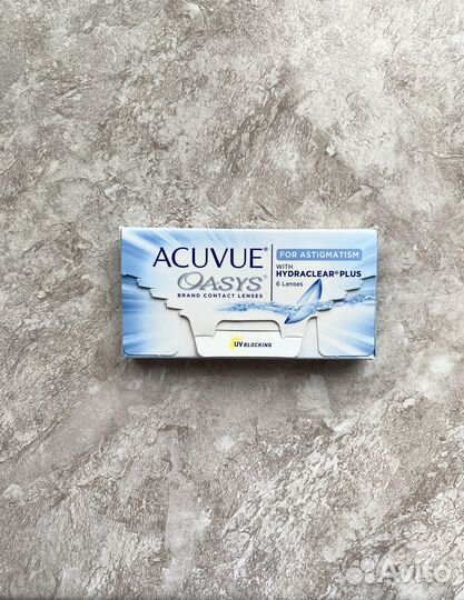 Линзы Acuvue Oasys -4,25 Астигматические