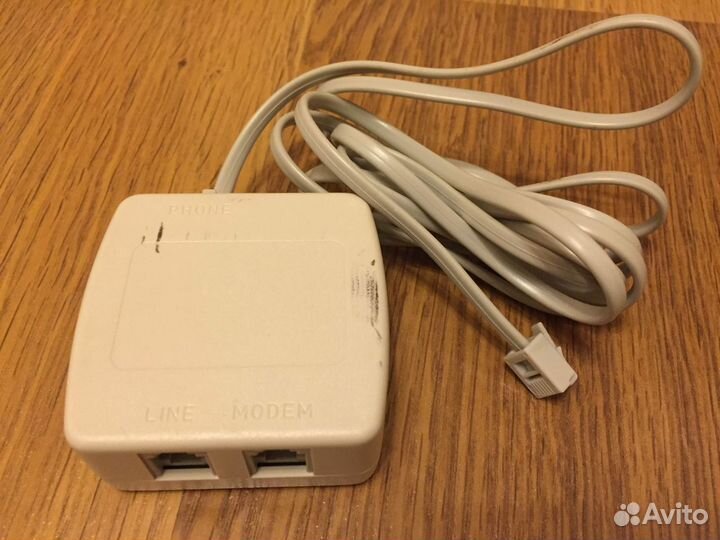 Сплиттер adsl с кабелем 1,8м