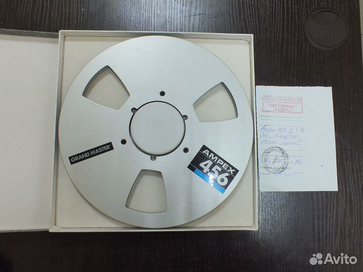 Катушка (бобина) под набы ampex 456 grand master