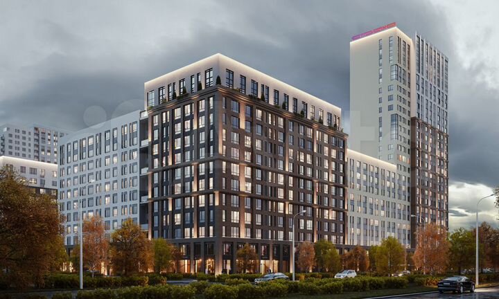 4-к. квартира, 79,6 м², 21/25 эт.